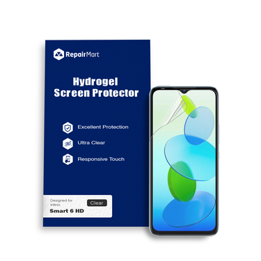 Infinix Smart 6 HD Compatible Premium Hydrogel Screen Protector With Full Coverage Ultra HD
